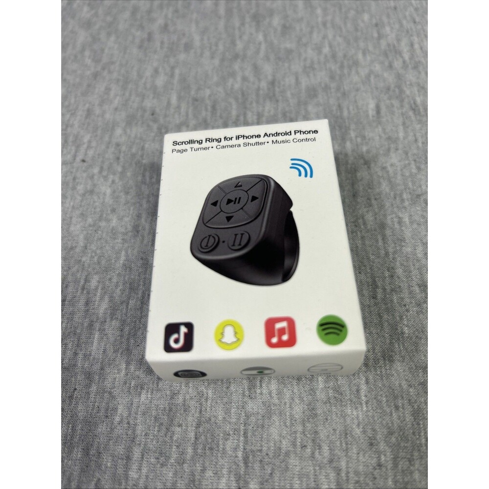 Tik Tok Scrolling Ring For iPhone And Android Phone in Pink Open Box